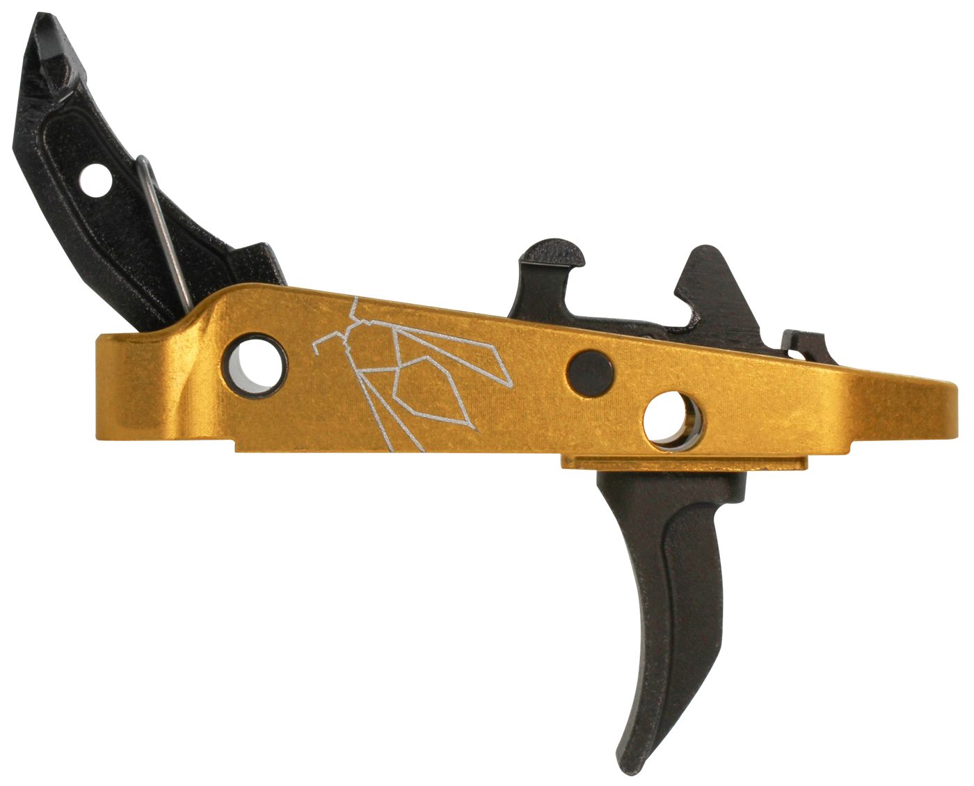 CMC Triggers 47507 Drop-In Yella Jacket Combat Group 2.0 Single-Stage Curve