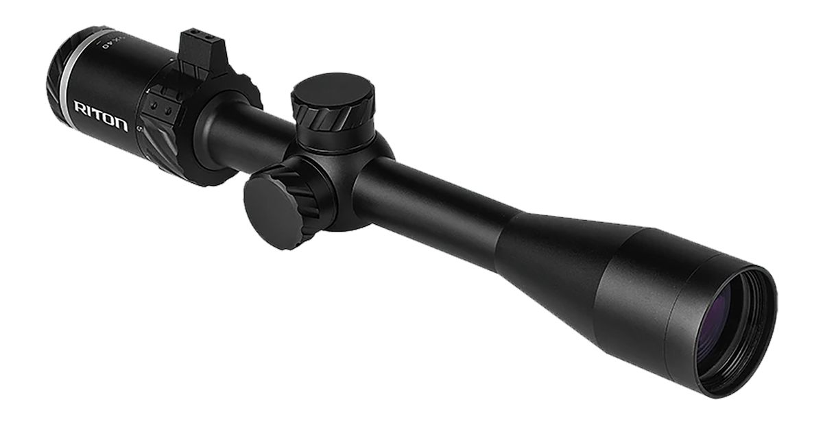 Riton Optics 3P39AS23 3 Primal Black 3-9x 40mm 1in Tube Heavy Duplex Reticl