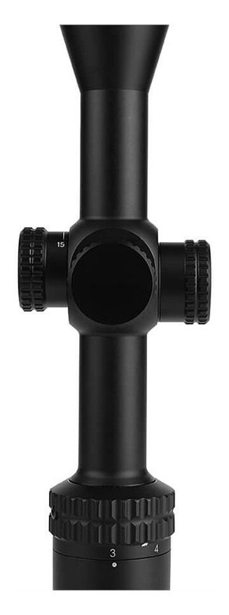 Riton Optics 1 Primal Rifle Scope 3-9x40 1in SFP Long Body Non-Illum - Blac view 4