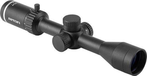 Riton Optics 1 Primal Rifle Scope 3-9x40 1in SFP Long Body Non-Illum - Blac view 7