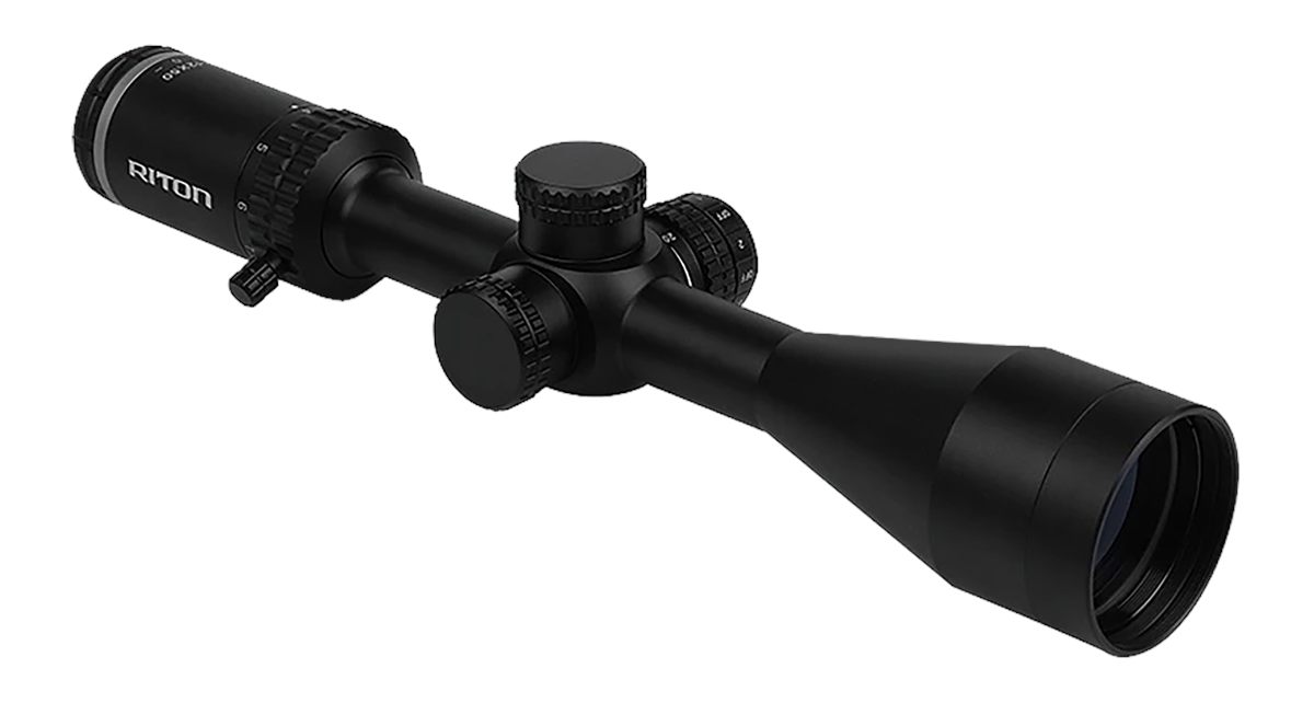 Riton Optics 1P412ASI23 1 Primal Black 4-12x 50mm 1in Tube Illuminated RDH