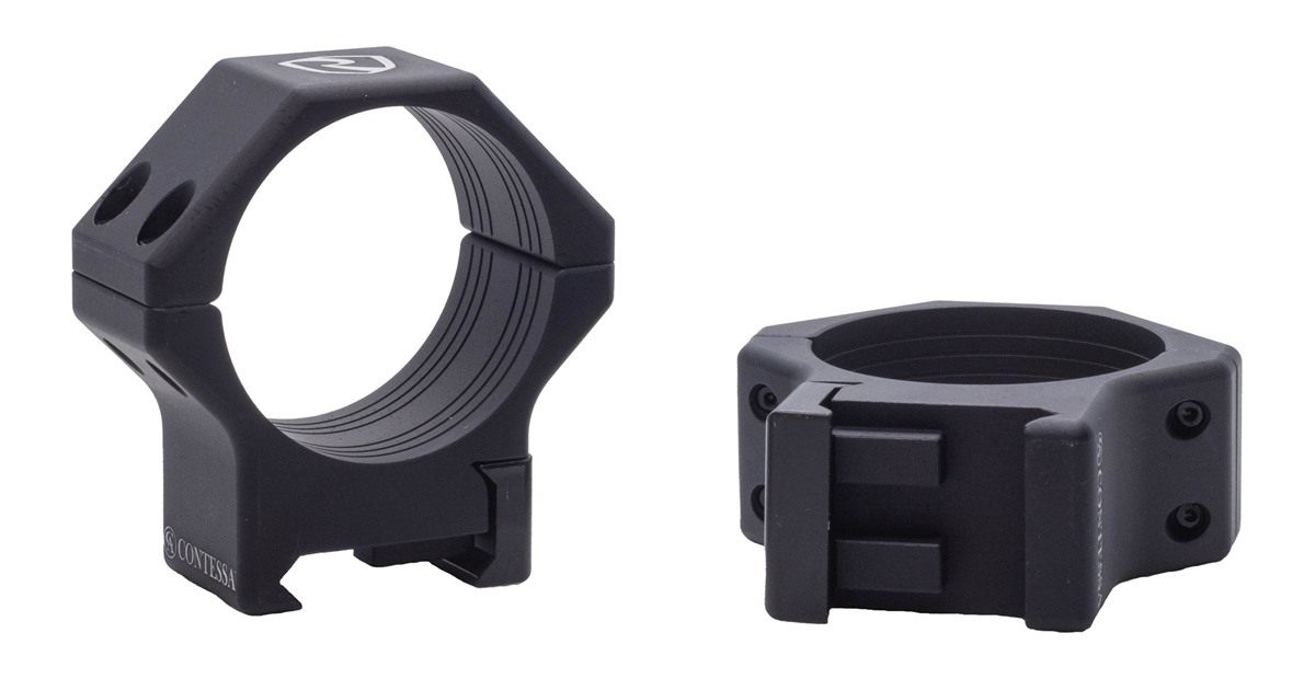 Riton Optics 30MM Light Pictinny Rngs 8MM
