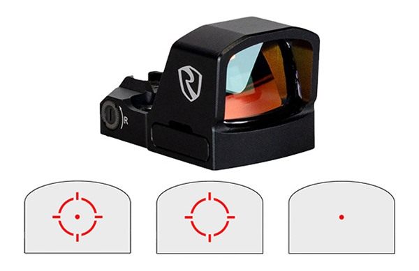 Riton Optics 3TMPRD324 3 Tactix Mprd Red Dots Black 1x 21mmx16.4mm 3 MOA Do view 2
