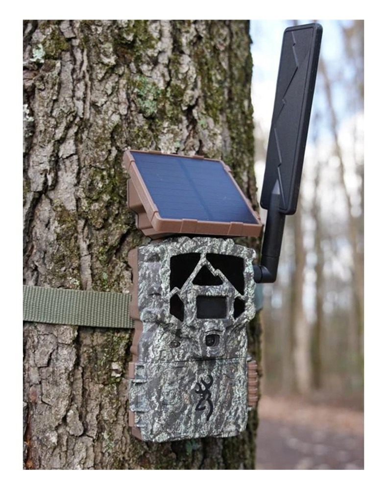 Browning Trail Cameras Defender Pro Scout Max HD Solar Cellular 46MP Camo view 3