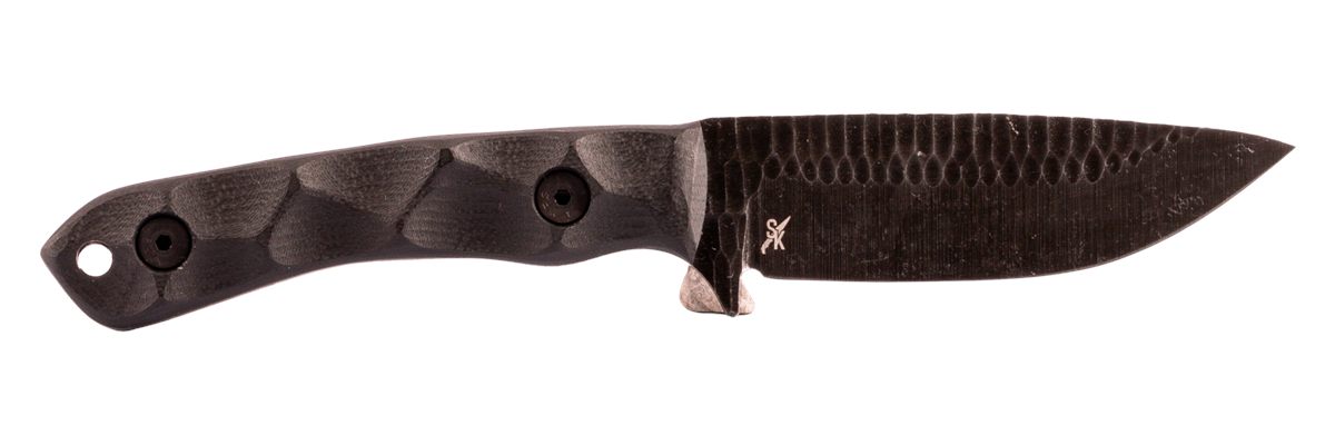 Stroup Knives GP2BG10 BLK/Acid Etched 3.5