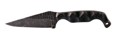 Stroup Knives BRAVO5 3.5in ACD Etch GRY Shth