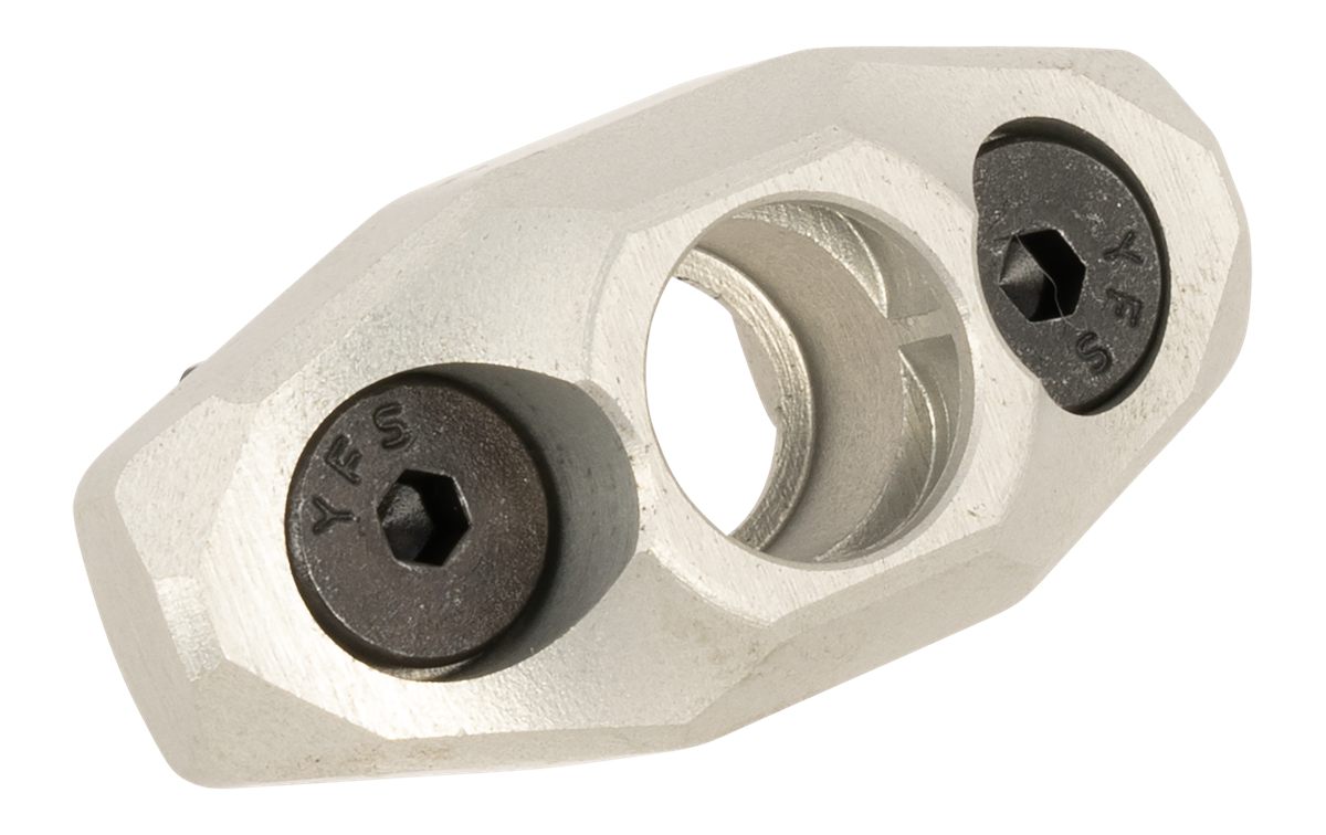 Rise Armament RA601SLVR M-LOK QD Sling Mount Silver Aluminum