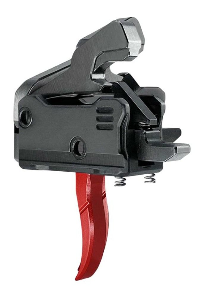 Rise Armament Rave 140 Single Stage Rifle Trigger 3.5 lb Curved Red view 2