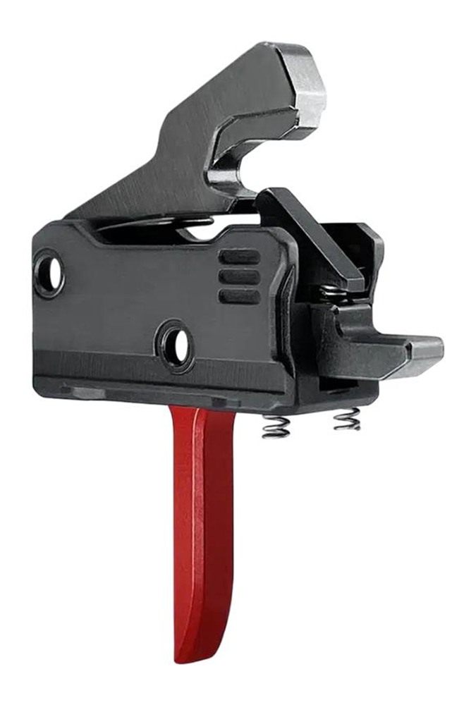 Rise Armament T017FRED RA-140 Super Sporting Black/Red Flat Fits AR-Platfor view 2