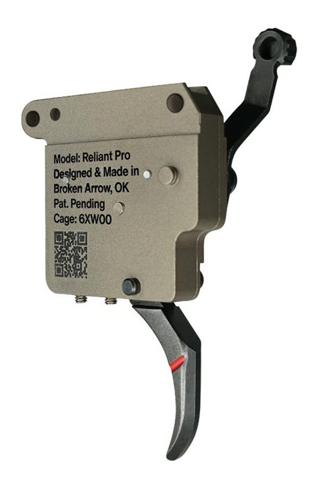 Rise Armament Reliant Pro Rem 700 Rifle Trigger Curved Black view 3