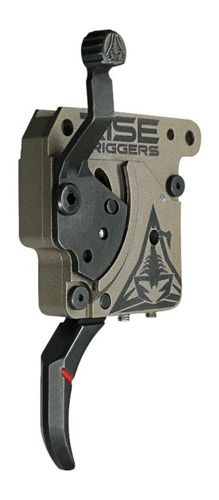 Rise Armament Reliant Pro Rem 700 Rifle Trigger Curved Black view 4