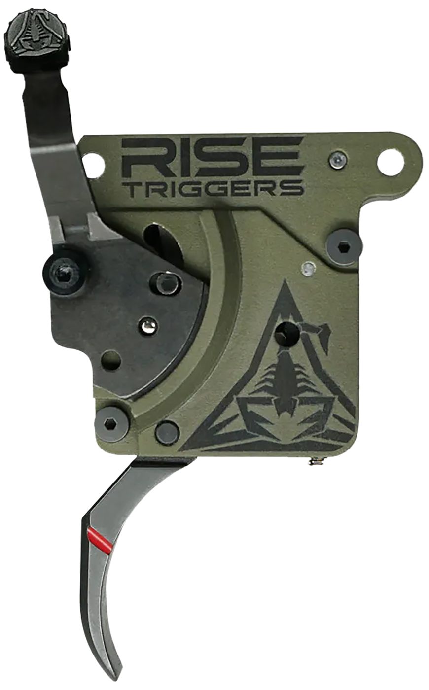 Rise Armament Reliant Hunter Rem 700 Rifle Trigger Curved Black