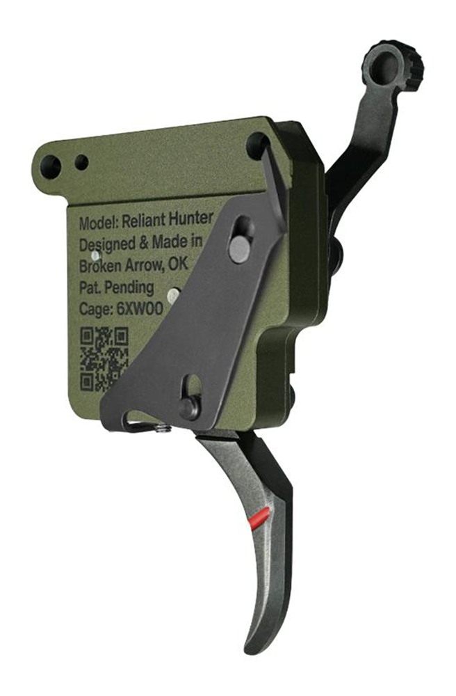 Rise Armament Reliant Hunter Rem 700 Rifle Trigger Curved Black view 3