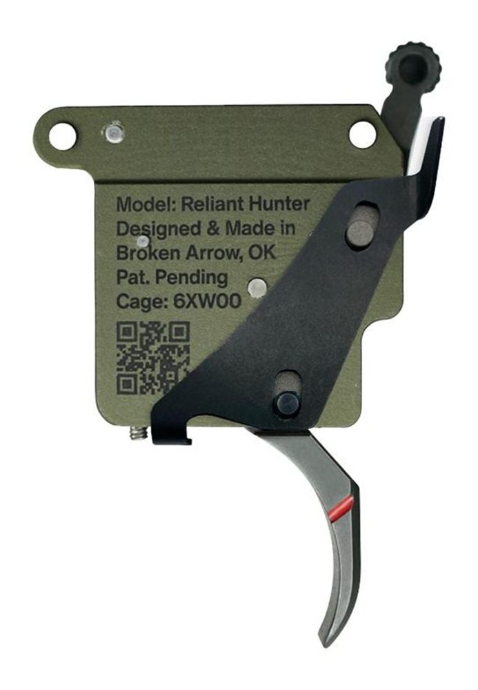 Rise Armament Reliant Hunter Rem 700 Rifle Trigger Curved Black view 4