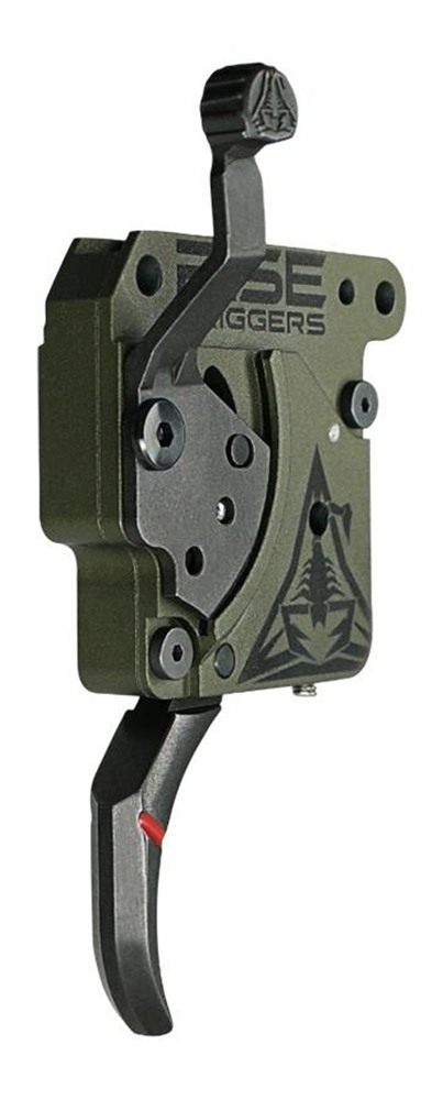 Rise Armament Reliant Hunter Rem 700 Rifle Trigger Curved Black view 7