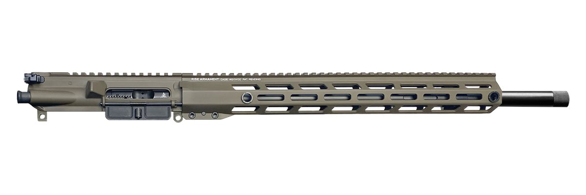 Rise Armament RA22ARCCUBRN18 Upper Receiver 22 ARC 18in Brown Cerakote Barr