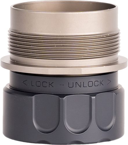 Rugged Suppressors RUM002 1-3/8in-24 tpi Titanium view 3