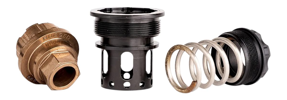 Rugged Suppressors CAGE002 Universal Black for Alaskan 360