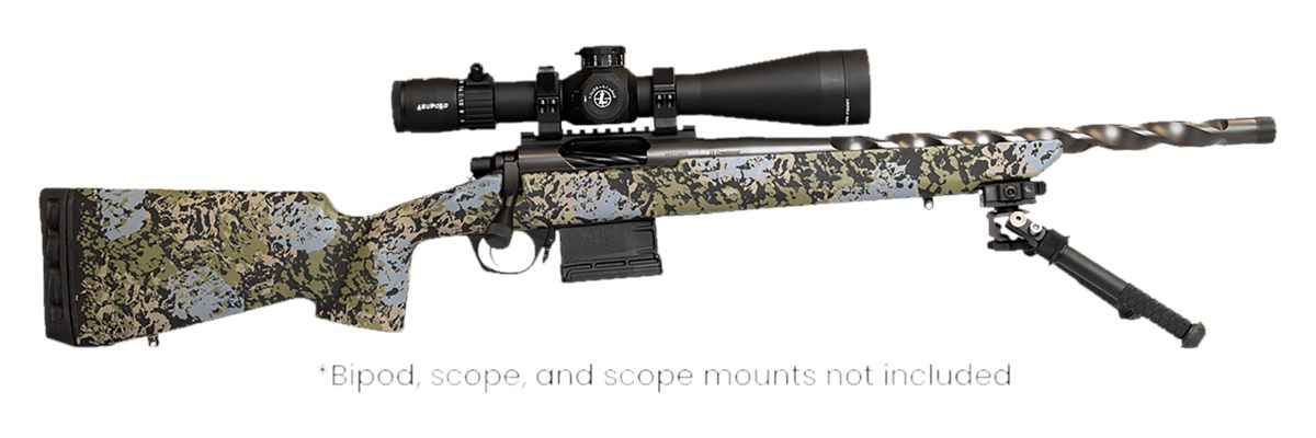 Horizon Firearms RF006P221816T12 Vandal X 22 Creedmoor 18in Black Fluted Th