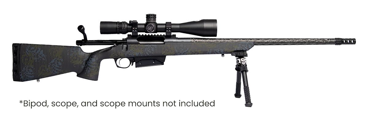 Horizon Firearms RF019C232216C20 Vandal Carbon II 300 PRC 22in Black Fluted