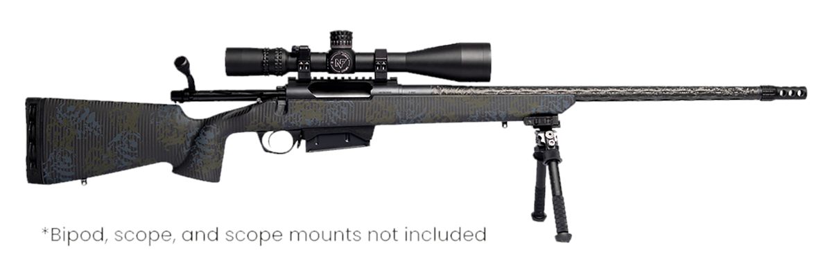 Horizon Firearms RF019C502216C20 Vandal Carbon II 7mm Back Country 22in Bla