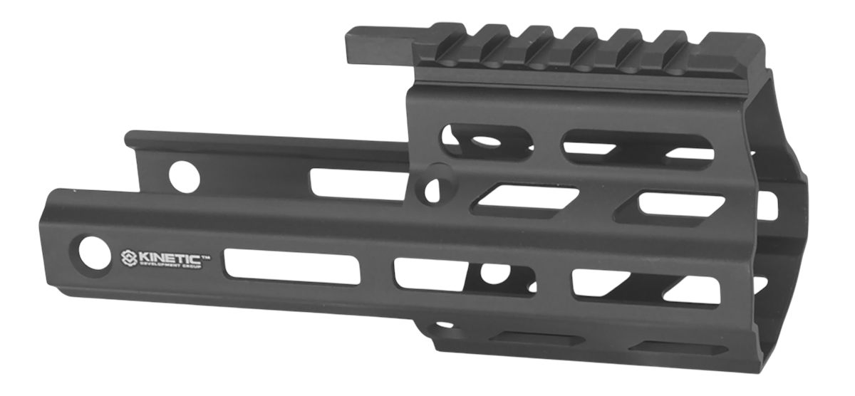 Kinetic Development Group STR5-MK2-010 SRX3 Stribog Rail Extension Black Al