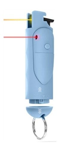Guard dog security ACCUFIRE2 Pepper SPR W/ Laser Sight Keychain Blue