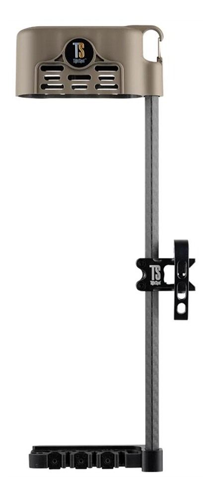 Pure Archery Group TightSpot Airlock 4 Arrow Quiver Saddle Tan view 3