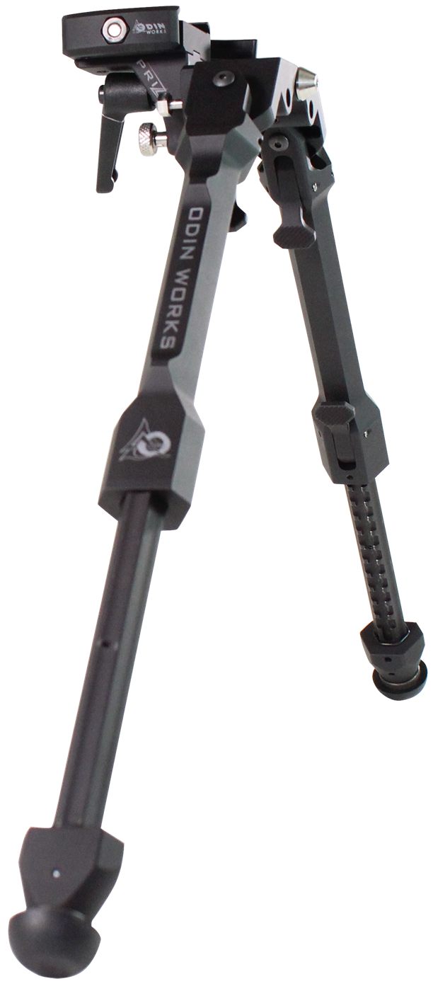 Odin Works Bpprizmarcablk Precision Bipod Arca Black 4.0in-14.50in 6061 Alu