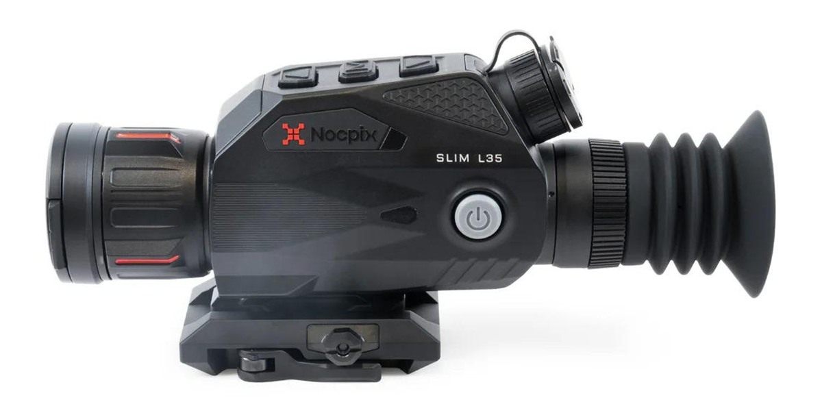 Nocpix SLIML35 L35 Thermal Mountable Weapon Sight Black 3.5x35mm, 640x512 1 view 6