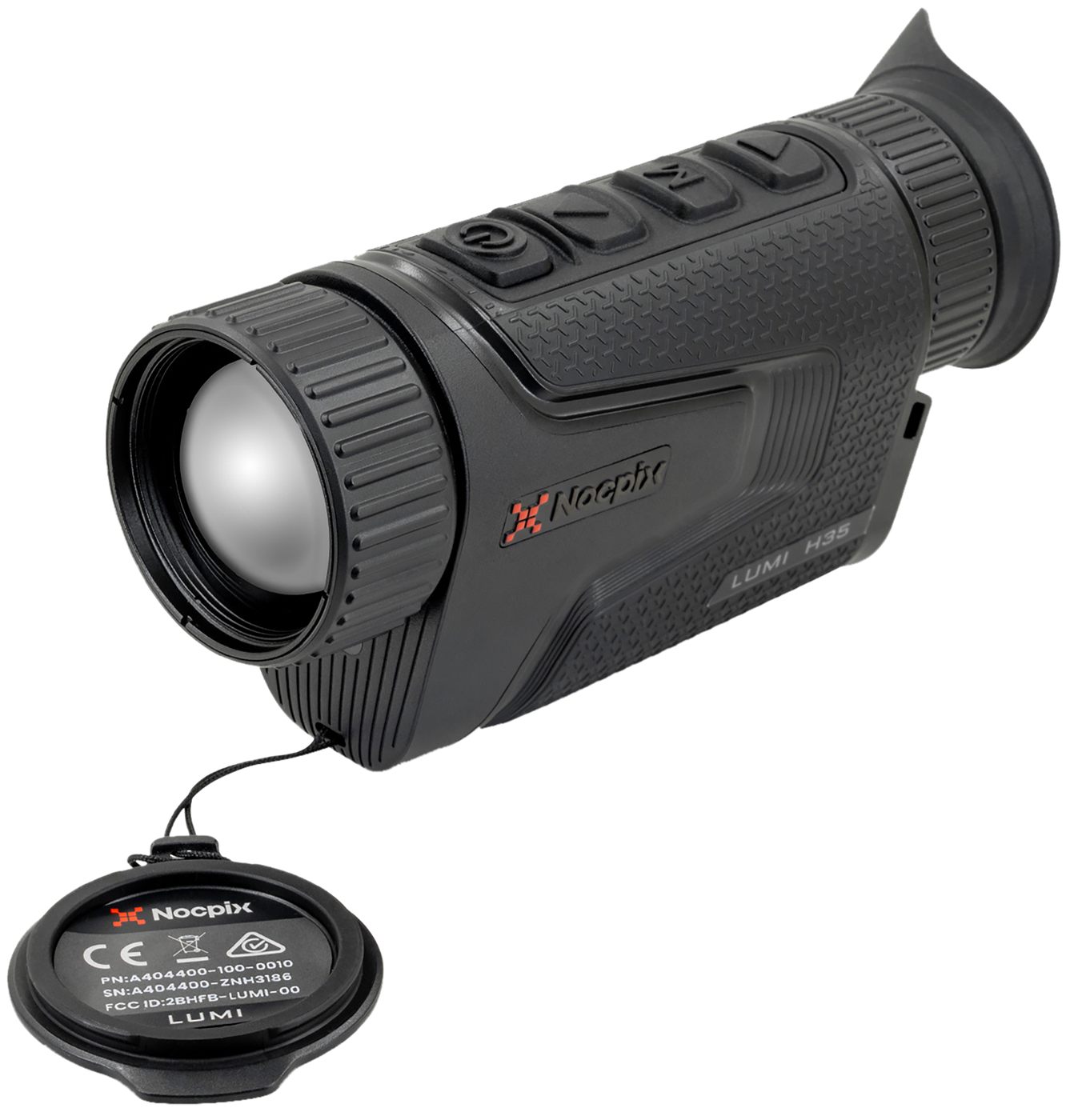 Iray USA Nocpix LUMIH35 H35 Thermal Monocular Black 2.5x35mm, 640x512 12 Mi