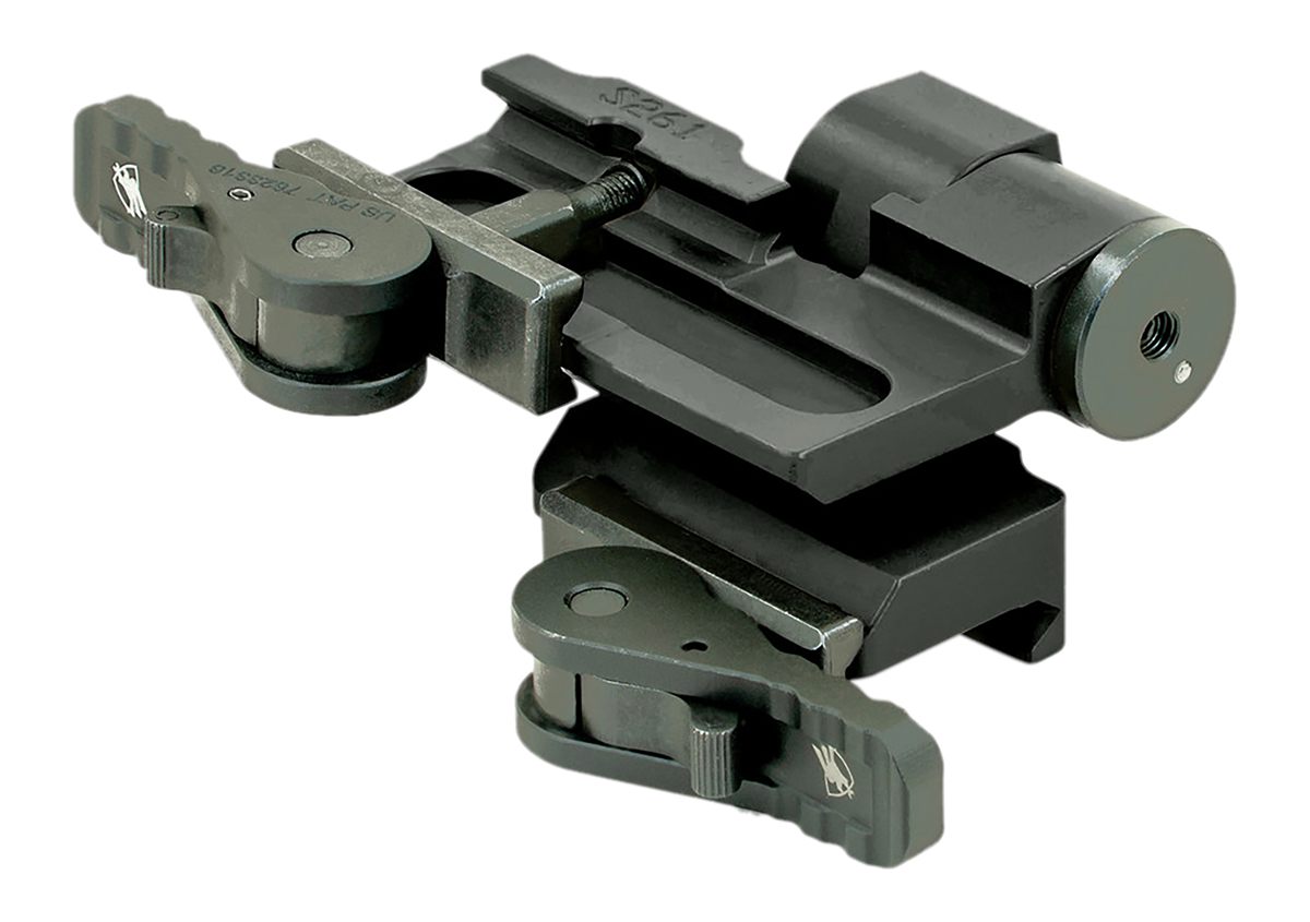 Iray USA Nocpix AC55 ADM QR Flip To Side Picatinny Rail Black Anodized Alum