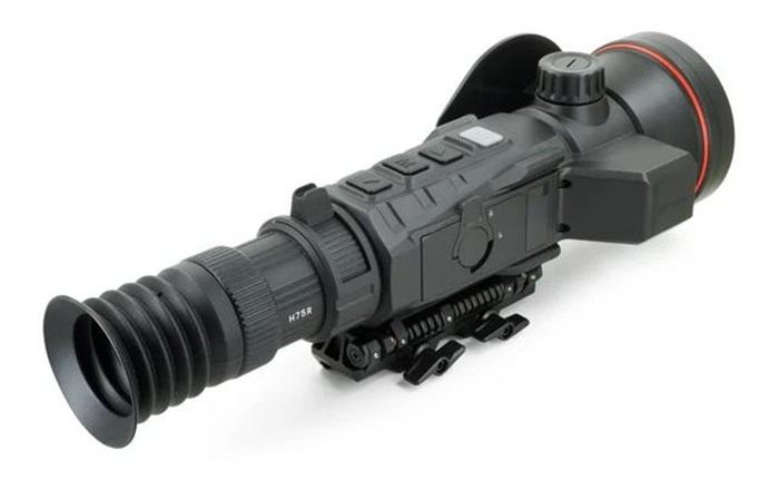 Nocpix iRay USA RICO2H75R 2 H75R LRF Thermal Weapon Sight Black 4x75mm Mult view 3
