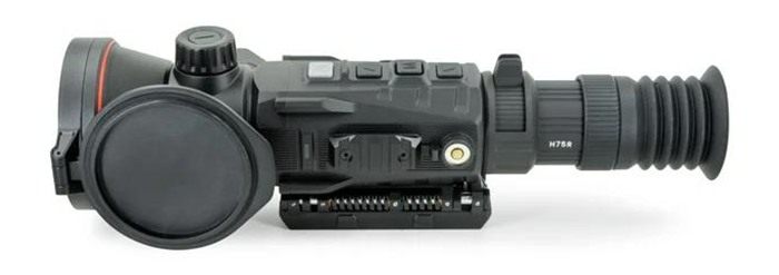 Nocpix iRay USA RICO2H75R 2 H75R LRF Thermal Weapon Sight Black 4x75mm Mult view 4