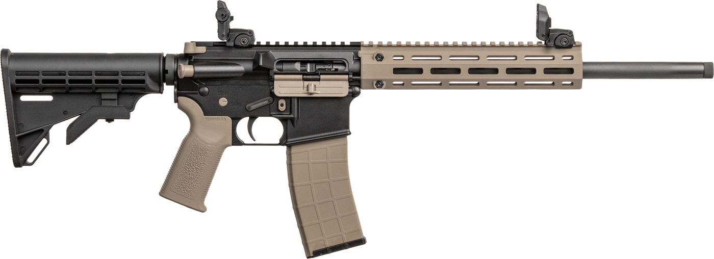 Tippmann Arms A101224 M4 LTE MSR 22 LR 25+1 16in Black Parkerized Threaded