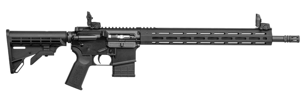 Tippmann Arms A101364 M4-22 Elite WMR 15+1 18in Black Parkerized Threaded B