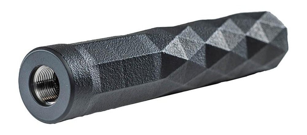 Angstadt Arms Reticent 22 Suppressor LR 5in 1/2x28 Thread Only Black view 3