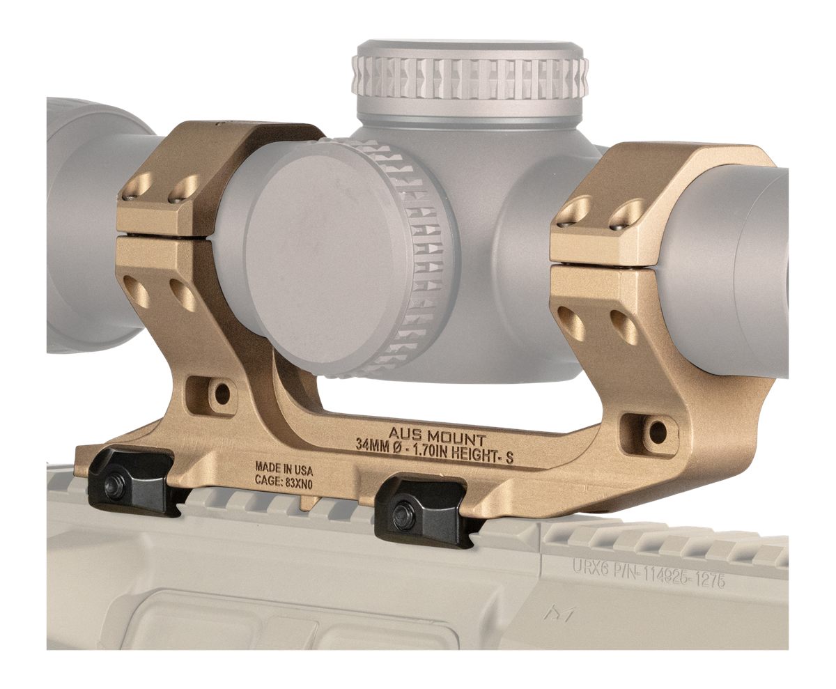 Reptilia 100241 AUS 34MM Optic Mount 1.70in FDE