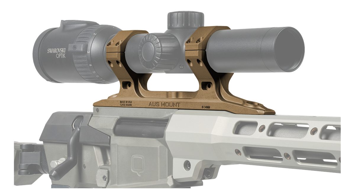 Q 100-299 AUS MOUNT 34MM DIA DIRECT MINI FIX FDE
