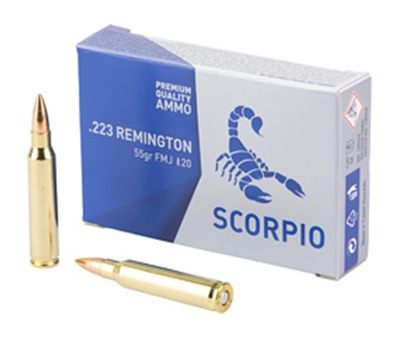 STV Technology Scorpio Ammo 223REM 55GR FMJ 20/1000