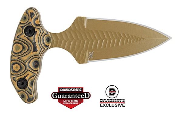 Stroup Knives STP DGR CAMO G10 FDE CER DE