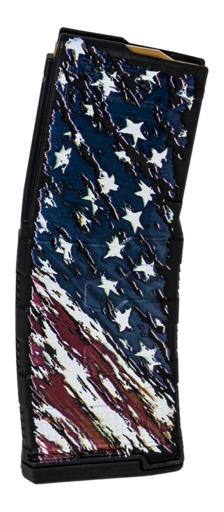 Amend2 AR-15/M4/M16 Mod 3 Rifle Magazine American Flag 5.56x45mm Nato/.223