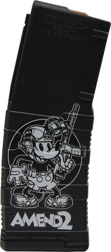 Amend2 AR-15 Mod-3 Rifle Magazine Steamboat Willie 5.56/.223 30/rd view 4