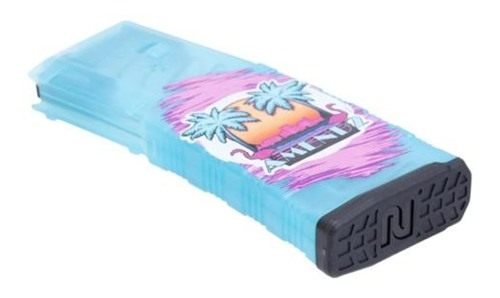 Techna Clip Amend2 AR15/M4/M16 5.56x45NATO/223 Rem ModC Trans Teal Mi Vice view 2