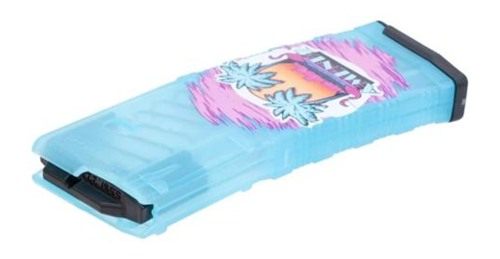 Techna Clip Amend2 AR15/M4/M16 5.56x45NATO/223 Rem ModC Trans Teal Mi Vice view 3