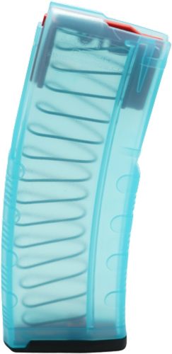Amend2 AR-15 Mod-C Rifle Magazine Translucent Teal 5.56/.223 30/rd view 2