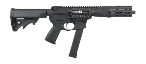 Lwrc International IC-9 SBR 9mm Luger 27rd Magazine 8.5in Barrel Black NFA