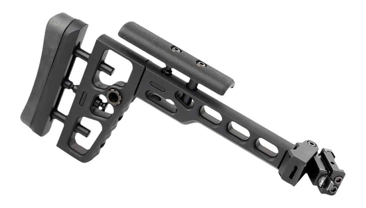 Samson Manufacturing 040614101 S.A.S Black Anodized Folding Picatinny Adapt