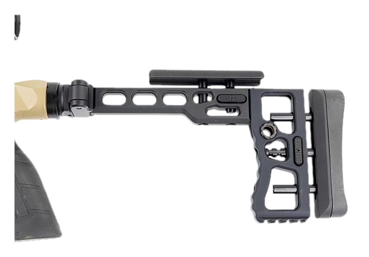 Samson Manufacturing 040616801 S.A.S Folding Stock Black Anodized Aluminum