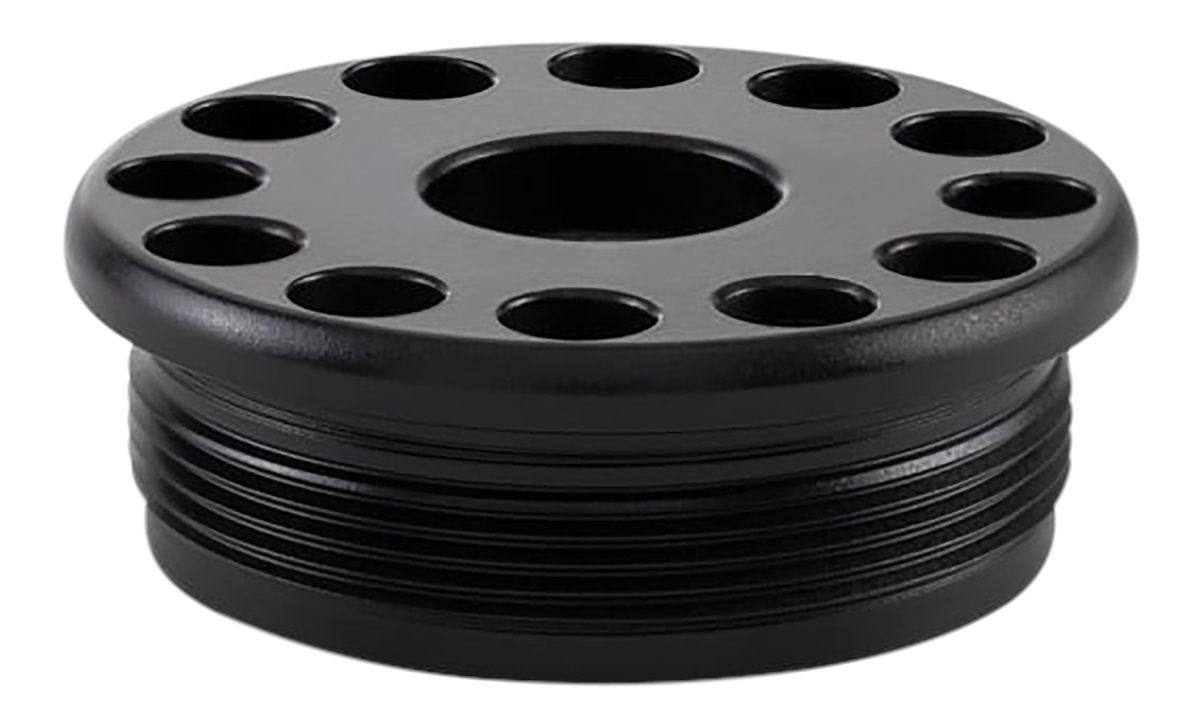 Anechoic DTA-57828 Direct Thread Adapter .578x28 Titanium Black